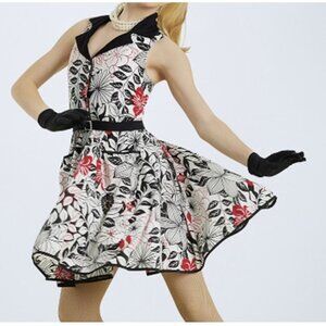 Weissman Jukebox Saturday Night Retro Mini Dress